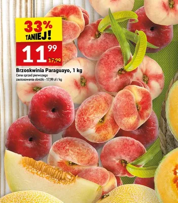 Brzoskwinia Paraguayo promocja w Twój Market