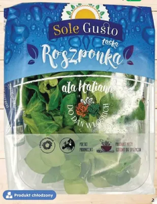 Szpinak Sole Gusto promocja w Dino