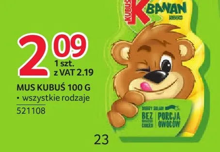 Mus Kubuś promocja w Selgros