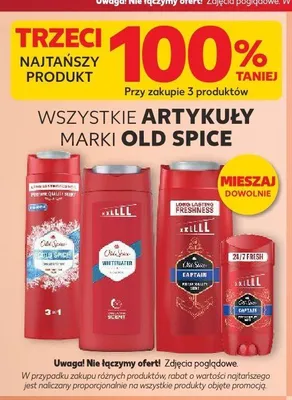 Żel pod prysznic Old Spice Whitewater promocja w Kaufland