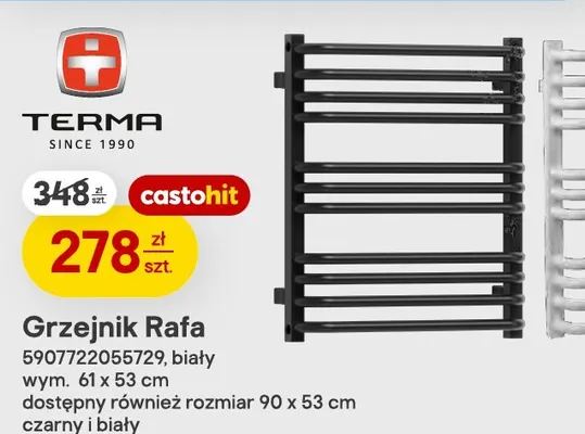 Grzejnik Rafa Terma promocja w Castorama