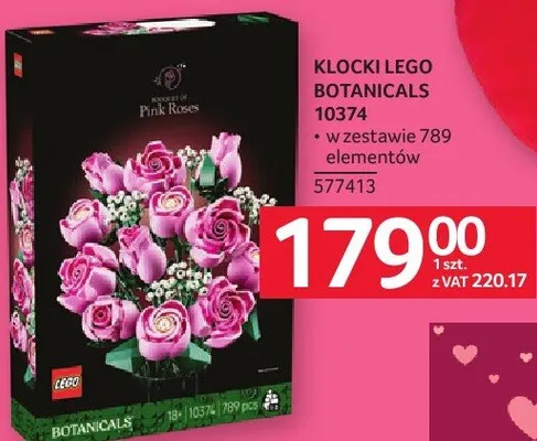 Klocki LEGO Botanicals 10374 promocja w Selgros