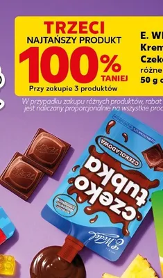 Krem czekoladowy E. Wedel Czekotubka promocja w Kaufland