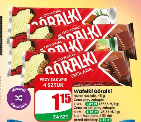 Wafelek Góralki promocja w Dino