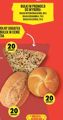 Bułka grahamka promocja w Biedronka