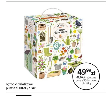 Puzzle Ogródki działkowe 1000 el. CzuCzu promocja w Empik