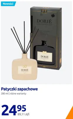 Patyczki zapachowe Magnolia & Peony Dorié promocja w Action