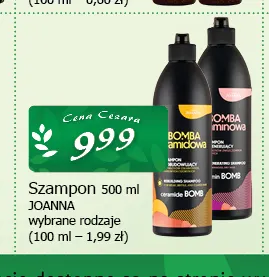 Szampon do włosów Joanna promocja w CEZAR Delikatesy