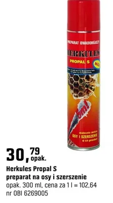 Herkules Propal S preparat na osy i szerszenie promocja w OBI