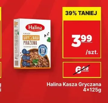 Kasza gryczana Halina promocja w API Market