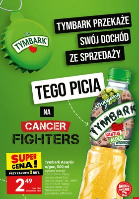 Napój niegazowany Tymbark Aseptic Latwogang Kaktus Aloes Winogrono promocja w Twój Market
