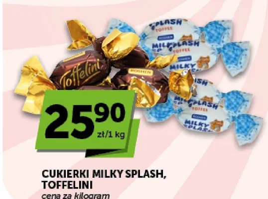 Cukierki Milky Splash promocja w ABC