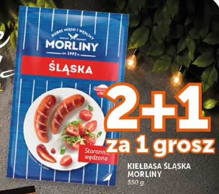Kiełbasa Śląska Morliny promocja w Euro Sklep