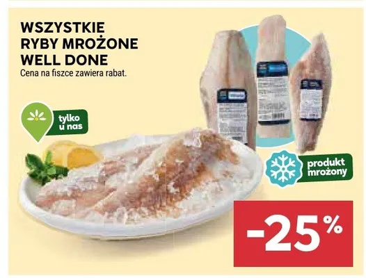 Wszystkie ryby mrożone promocja w Stokrotka