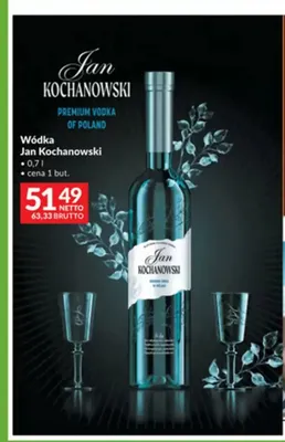 Wódka Jan Kochanowski promocja w Makro