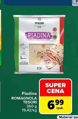 Piadina Romagnola Tesori promocja w Carrefour
