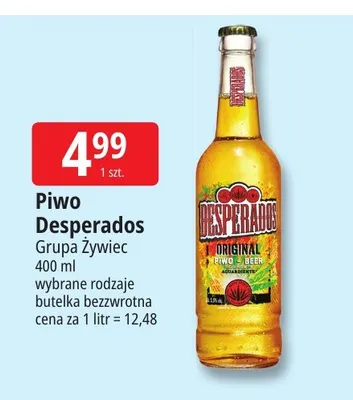 Piwo Desperados promocja w Leclerc