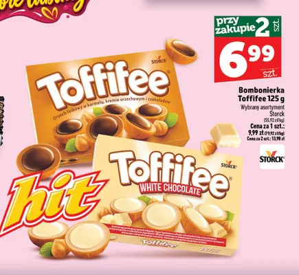 Bombonierka Toffifee White Chocolate promocja w TOPAZ