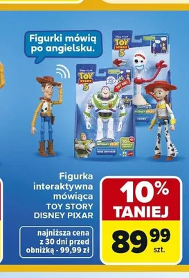 Figurka interaktywna mówiąca Toy Story Disney Pixar promocja w Carrefour