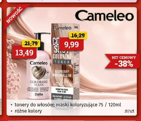 Maska koloryzująca do włosów Cameleo promocja w Drogeria Kosmyk