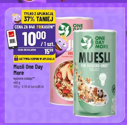 Musli One Day More promocja w POLOmarket