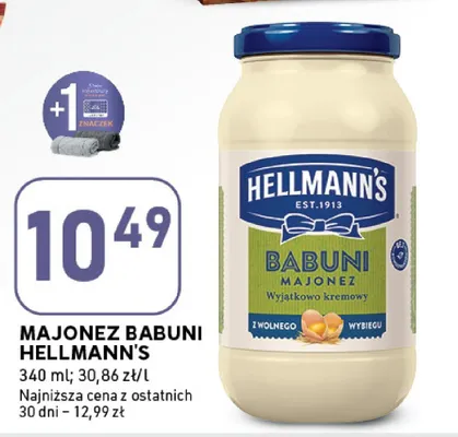 Majonez Babuni Hellmann's promocja w Stokrotka