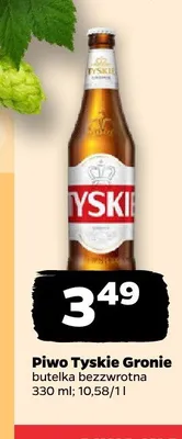 Piwo Tyskie Gronie promocja w Netto