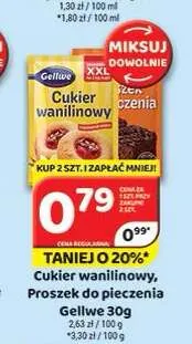 Cukier wanilinowy Gellwe promocja w Delfin