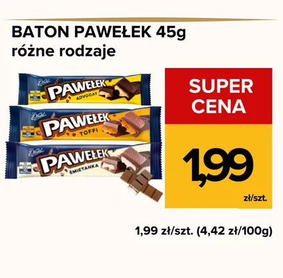 Baton Pawełek promocja w Supeco