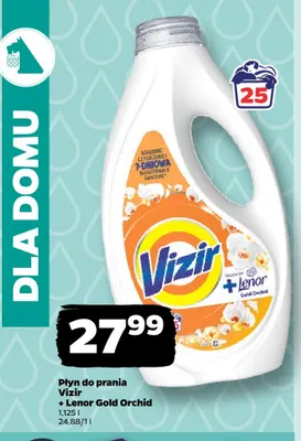 Płyn do prania Vizir + Lenor Gold Orchid promocja w Netto