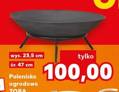 Palenisko ogrodowe Toba promocja w Kaufland