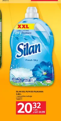 Płyn do płukania Silan XXL promocja w Selgros