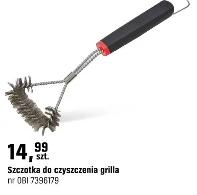 Szczotka do czyszczenia grilla promocja w OBI