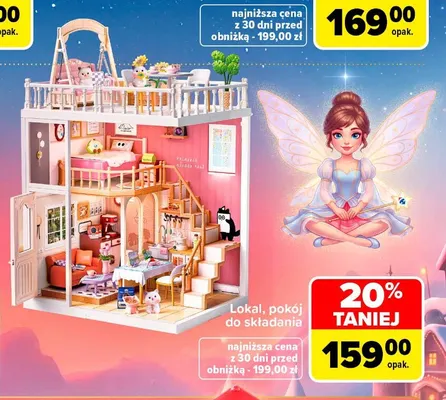 Lokal, pokój do składania promocja w Carrefour
