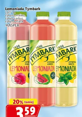 Lemoniada cytryna-arbuz Tymbark promocja w Prim Market