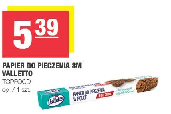Papier do pieczenia 8m promocja w SPAR