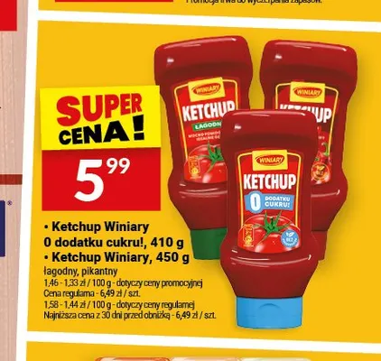 Ketchup Winiary promocja w Twój Market