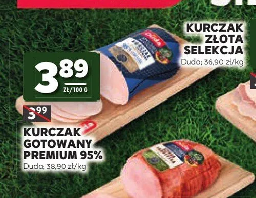 Kurczak gotowany Premium 95% Duda promocja w Stokrotka