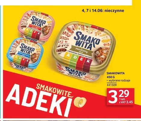 Margaryna SMAKOWITA promocja w Selgros