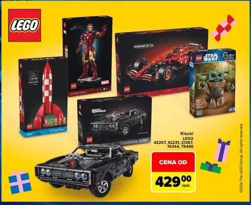 Klocki LEGO 42231 promocja w Carrefour