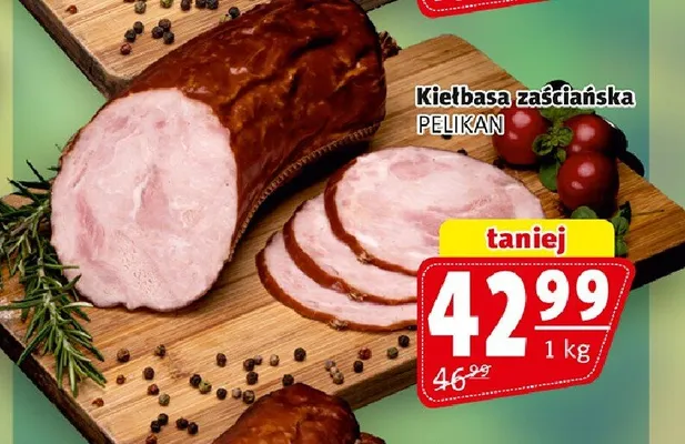 Kiełbasa zaściańska PELIKAN promocja w Prim Market