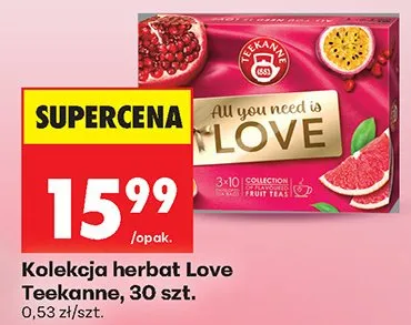 Herbata Love promocja w Biedronka