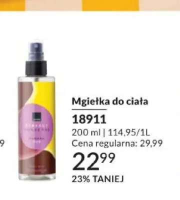 Mgiełka do ciała Perfect House Banana & Oud promocja w AVON