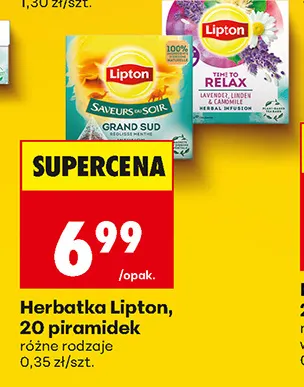 Herbatka Lipton promocja w Biedronka