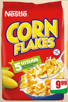 Płatki Corn Flakes Nestlé promocja w Dino