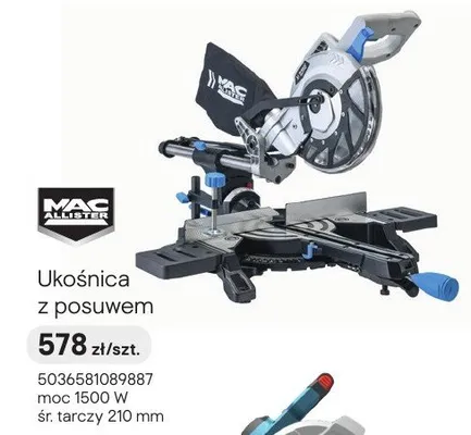 Ukośnica z posuwem promocja w Castorama