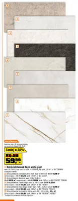 Gresy szkliwione Brave beige brown promocja w OBI