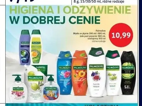 Kosmetyki do pielęgnacji ciała i włosów Palmolive promocja w Blue Stop