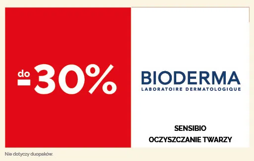 Kosmetyki do oczyszczania twarzy Bioderma Sensibio promocja w Ziko Dermo