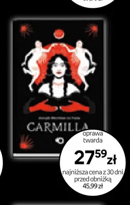 Książka Carmilla Sheridan Le Fanu promocja w Empik